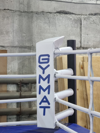 Боксерский ринг на помосте 7,8х7,8 м.,  с боевой зоной 6,1х6,1 м. высотой 1 м.